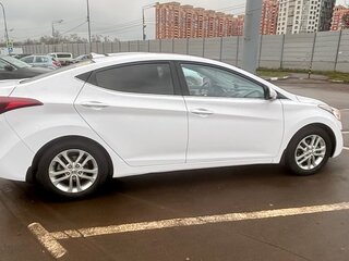 2014 Hyundai Elantra V (MD) Рестайлинг, белый, 1200000 рублей, вид 4
