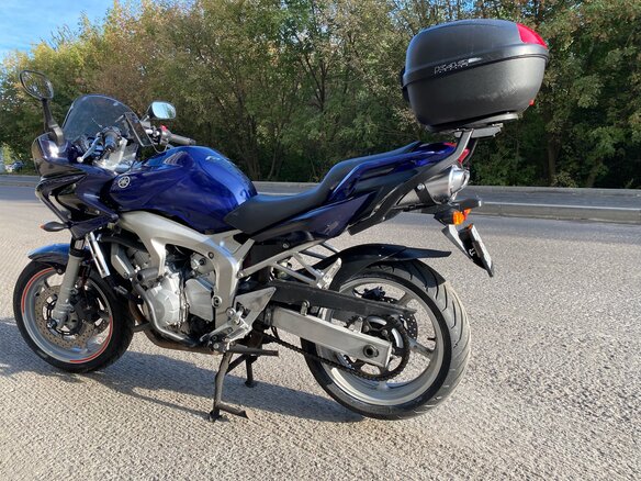 2004 Yamaha FZ6, синий, 355000 рублей - вид 12