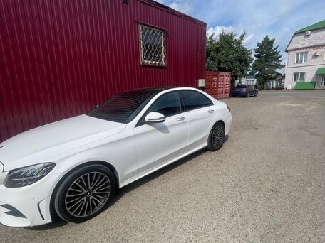 2019 Mercedes-Benz C-Класс 220 d IV (W205) Рестайлинг, белый, 3100000 рублей, вид 3
