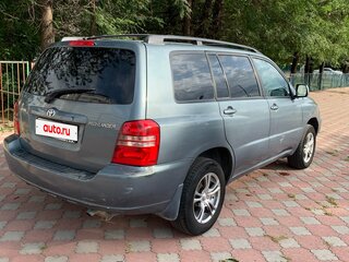 2002 Toyota Highlander I (XU20), голубой, 670000 рублей, вид 3
