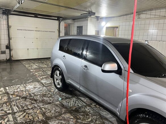2007 Mitsubishi Outlander II, серый, 1100000 рублей - вид 5