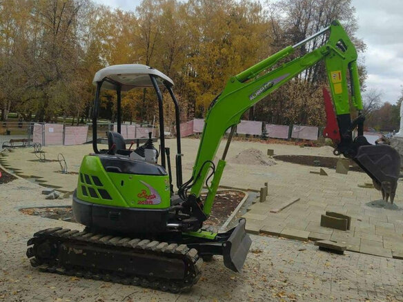 2015 Kobelco SK025, зелёный, 2850000 рублей - вид 1