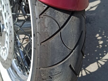 2003 Yamaha XVS1100, красный, 550000 рублей, вид 4