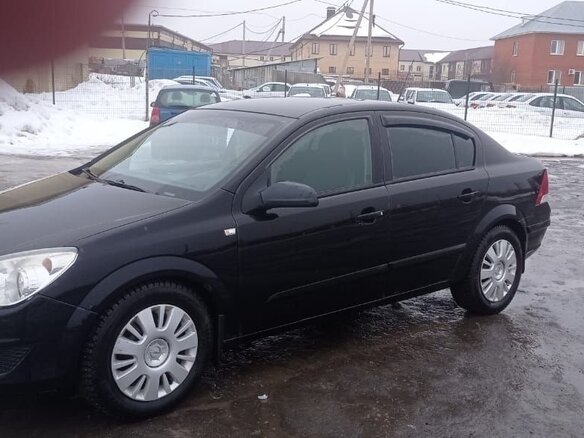 2008 Opel Astra H Рестайлинг, чёрный, 420000 рублей - вид 3