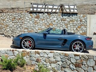2017 Porsche Boxster S IV 718 (982), серый, 5500000 рублей, вид 4