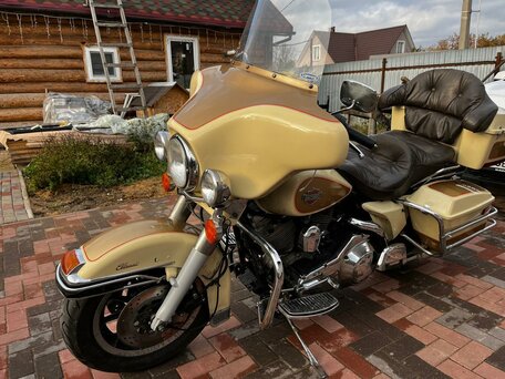 1995 Harley-Davidson Electra Glide, золотистый, 650000 рублей, вид 3