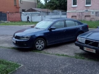 2015 Volkswagen Jetta VI Рестайлинг, синий, 1240000 рублей, вид 2