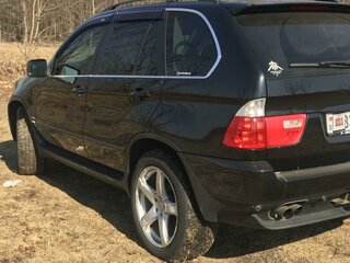 2006 BMW X5 4.4i I (E53) Рестайлинг, чёрный, 1010000 рублей, вид 1
