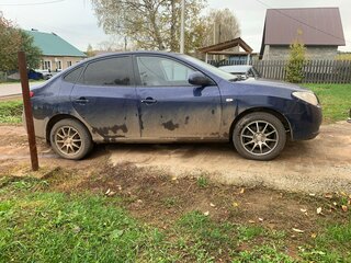 2008 Hyundai Elantra IV (HD), синий, 570000 рублей, вид 2