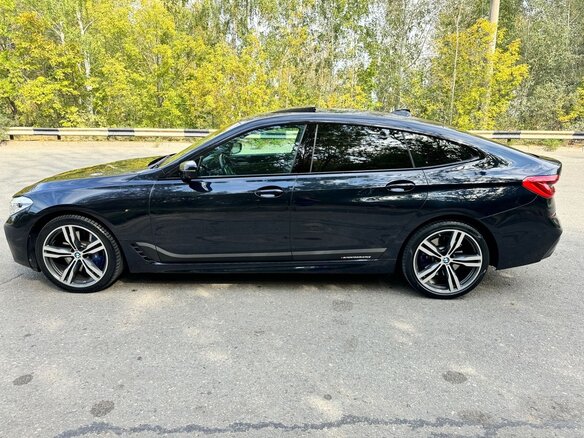 2019 BMW 6 серии Gran Turismo 630d xDrive IV (G32), чёрный, 4800000 рублей - вид 6