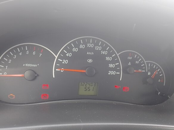 2008 Lada (ВАЗ) Priora I, красный, 375000 рублей - вид 4