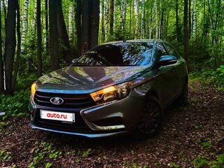 2017 Lada (ВАЗ) Vesta I, серый, 550000 рублей, вид 4