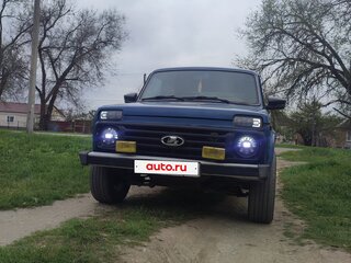 2013 Lada (ВАЗ) 2121 (4x4) I Рестайлинг, синий, 400000 рублей, вид 3