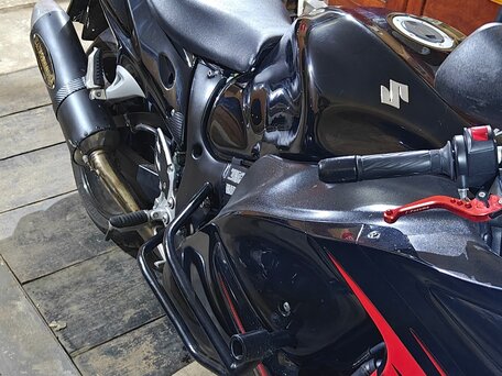 2007 Suzuki GSX 1300 R Hayabusa, чёрный, 850000 рублей, вид 3