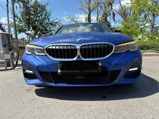 2021 BMW 3 серии 330d xDrive VII (G2x), синий, 6500000 рублей, вид 2