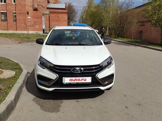 2024 Lada (ВАЗ) Vesta SW I Рестайлинг (NG), белый, 1150000 рублей, вид 4