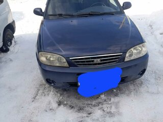 2006 Kia Spectra I Рестайлинг 2, синий, 310000 рублей, вид 1