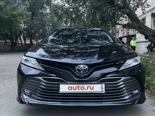 2020 Toyota Camry VIII (XV70), чёрный, 3000000 рублей, вид 5