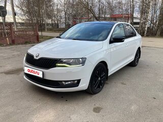 2019 Skoda Rapid I Рестайлинг, белый, 1220000 рублей, вид 1