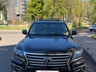 2012 Lexus LX 570 III Рестайлинг, чёрный, 5450000 рублей, вид 1