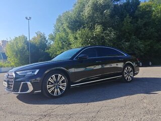2023 Audi A8 Long 45 TFSI IV (D5) Рестайлинг, чёрный, 8500000 рублей, вид 5