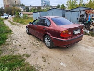 2000 BMW 3 серии 318i IV (E46), пурпурный, 455000 рублей, вид 5