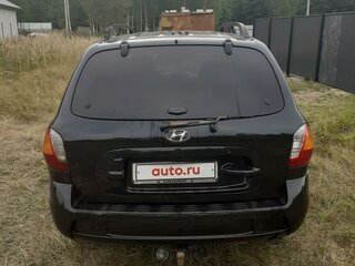 2003 Hyundai Santa Fe I, чёрный, 320000 рублей, вид 4