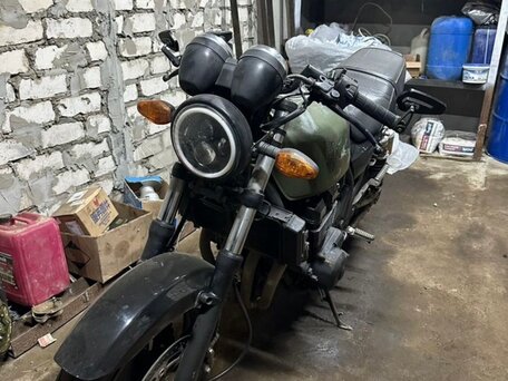 1999 Kawasaki ZRX 400, зелёный, 210000 рублей, вид 3