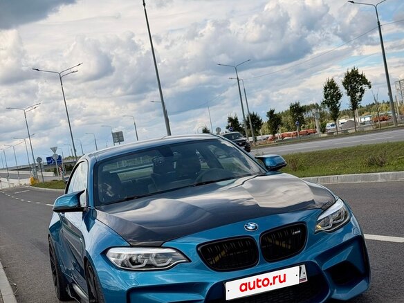 2017 BMW M2 F87, синий - вид 4