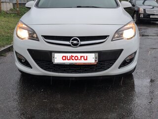 2013 Opel Astra J Рестайлинг, белый, 870000 рублей, вид 2