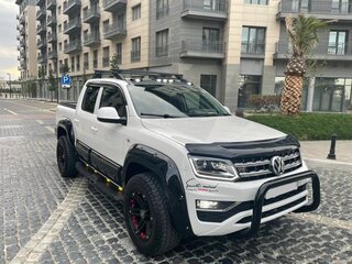 2014 Volkswagen Amarok Double Cab full-time I, белый, 3500000 рублей, вид 3