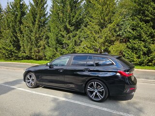 2020 BMW 3 серии 320d xDrive VII (G2x), чёрный, 3650000 рублей, вид 5