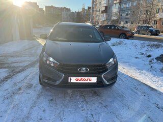 2020 Lada (ВАЗ) Vesta SW I, серый, 970000 рублей, вид 2