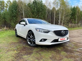 2013 Mazda 6 III (GJ), белый, 1585000 рублей, вид 1