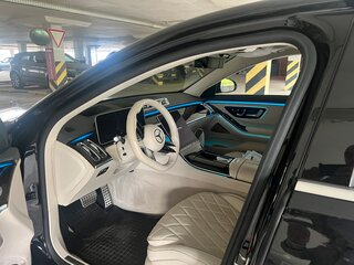 2021 Mercedes-Benz S-Класс 350 d Long 4MATIC VII (W223), чёрный, 11500000 рублей, вид 4