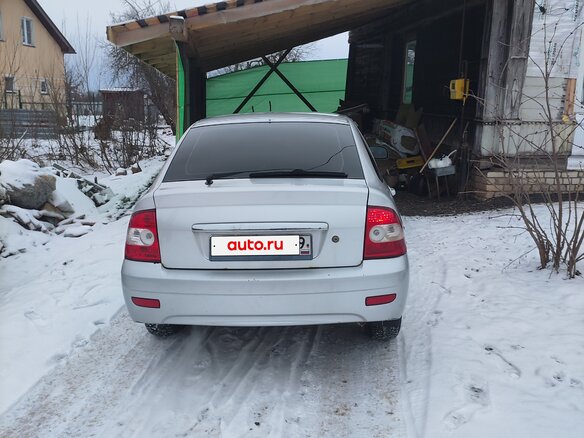 2009 Lada (ВАЗ) Priora I, серебристый, 275000 рублей - вид 5