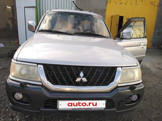 2004 Mitsubishi Pajero Sport I Рестайлинг, серебристый, 1100000 рублей, вид 1