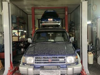 1992 Mitsubishi Pajero II, синий, 650000 рублей, вид 1