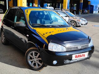 2012 Lada (ВАЗ) Kalina I, чёрный, 345000 рублей, вид 5
