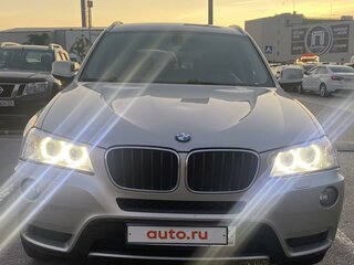 2012 BMW X3 20d xDrive II (F25), серебристый, 1550000 рублей, вид 2