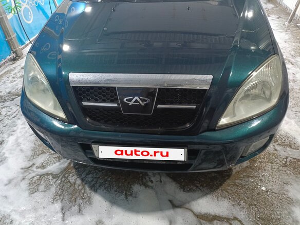 2007 Chery Tiggo (T11) I, зелёный, 400000 рублей - вид 1