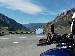 2001 Suzuki GSX 1400, синий, 550000 рублей, вид 2