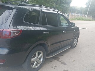2007 Hyundai Santa Fe II, чёрный, 800000 рублей, вид 5