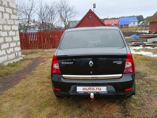 2010 Renault Logan I Рестайлинг, чёрный, 495000 рублей, вид 5