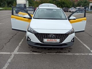2021 Hyundai Solaris II Рестайлинг, белый, 1499000 рублей, вид 1
