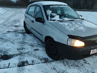2007 Lada (ВАЗ) Kalina I, серебристый, 155000 рублей, вид 1