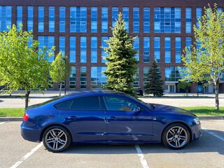 2014 Audi A5 I (8T) Рестайлинг, синий, 2050000 рублей, вид 5