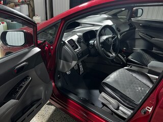 2007 Honda Civic VIII, красный, 700000 рублей, вид 5