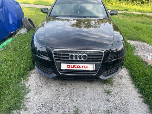 2009 Audi A4 IV (B8), чёрный, 985000 рублей - вид 3