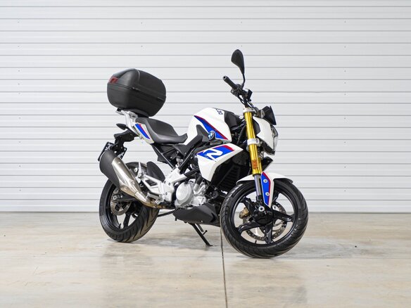 2018 BMW G 310 R, белый - вид 4
